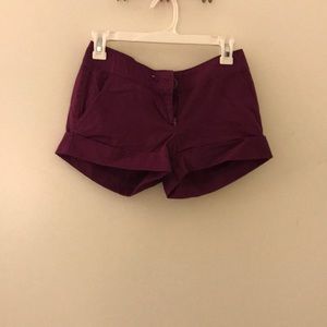 Purple forever21 shorts